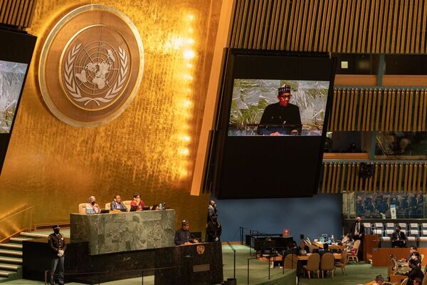 At The UN: Buhari slams leaders who extend term limits, vows to hold free, credible elections in 2023