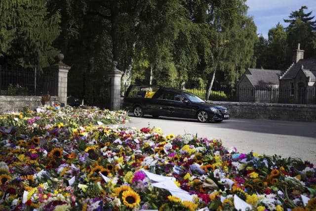 Queen Elizabeth II’s coffin leaves Balmoral for Edinburgh