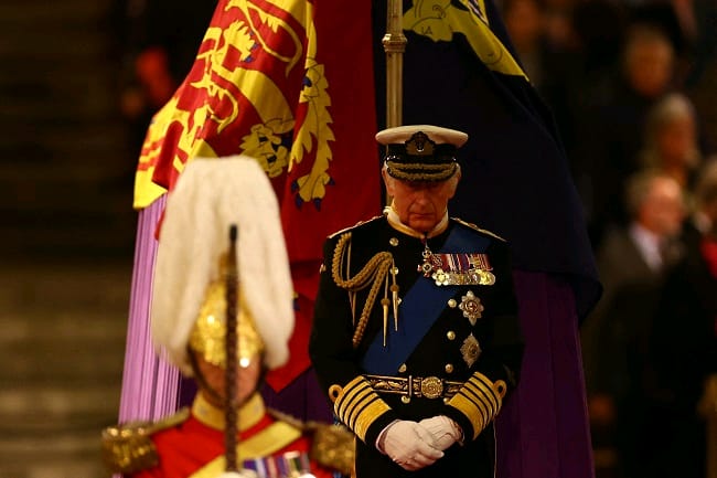 Security scare hits mourning as King Charles meets foreign leaders