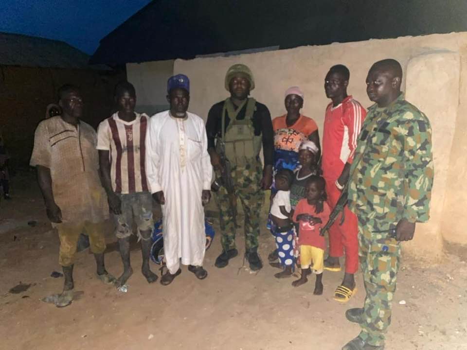Troops rescue seven in Kaduna