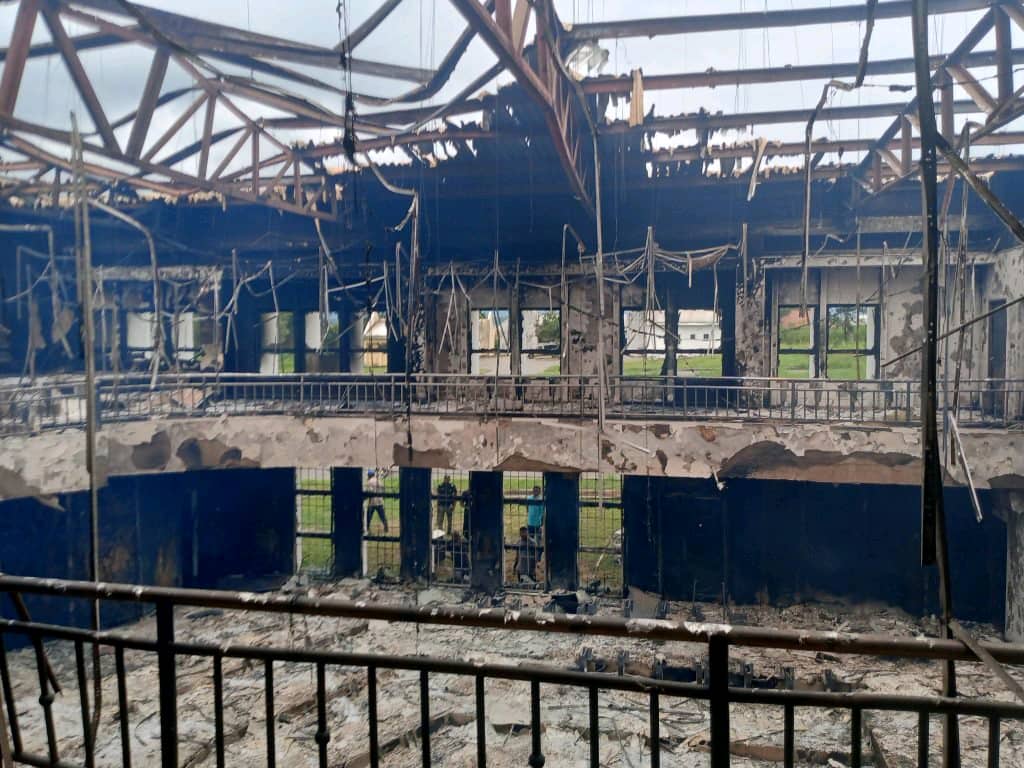 Kogi begins investigation into fire incident at state assembly as Dangote Group speaks on involvement