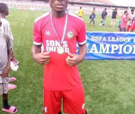 Bayelsa footballer drowns after saving five lives in capsized boat