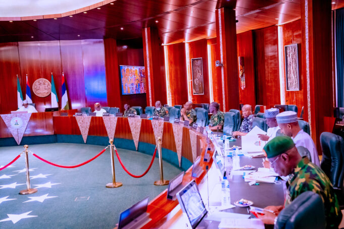 Buhari, security chiefs meet over onslaught against terrorists