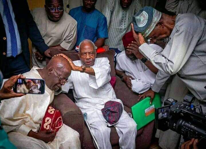 Tinubu presents Action Plan to Yoruba leaders, hails Buhari