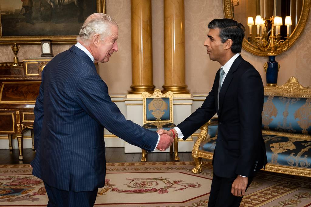 Rishi Sunak appointed British prime minister after king invites him to form new government