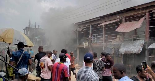 Saraki commiserates with traders, victims of gas explosion in Anambra