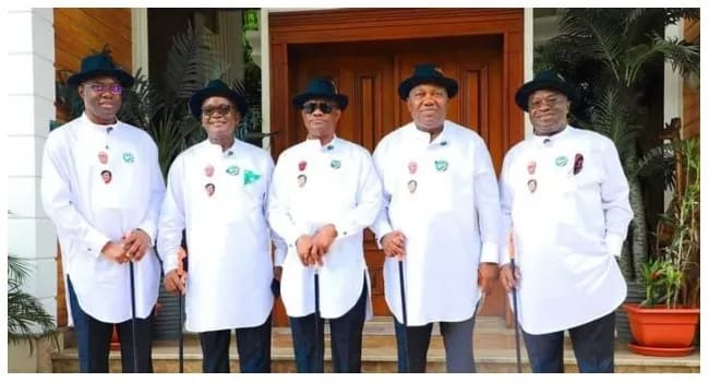 PDP crisis: Aggrieved G-5 Governors, allies meet in Lagos