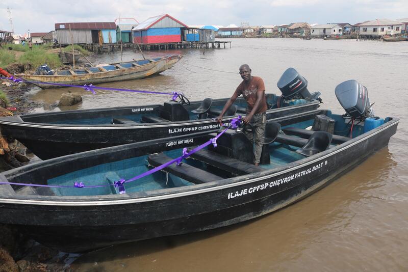 NNPC-Chevron Joint Venture donates boats, fishing gears to Ondo riverine communities