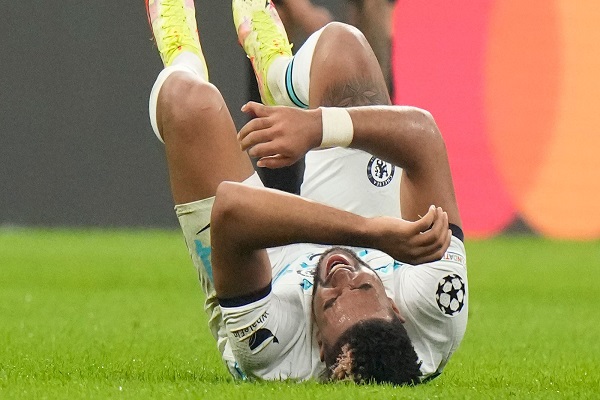 Injury stops Chelsea defender, Reece James, from Qatar World Cup