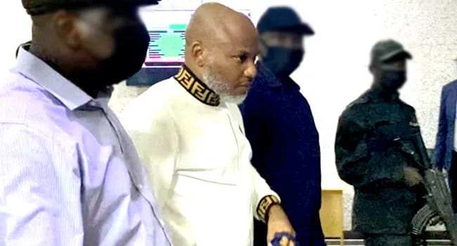 Court strikes out Nnamdi Kanu’s N20bn suit against Malami, NIA boss IPOB sacks spokesperson, annuls February 2 sit-at-home