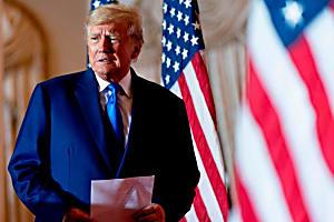 Former President Donald Trump announces a White House bid for 2024