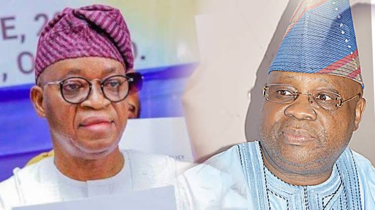 Oyetola to Adeleke: I didn’t take bank loan for four years, debt…
