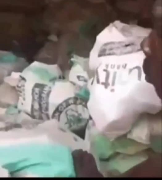 VIDEO: Damaged naira notes discovered in Benue barracks