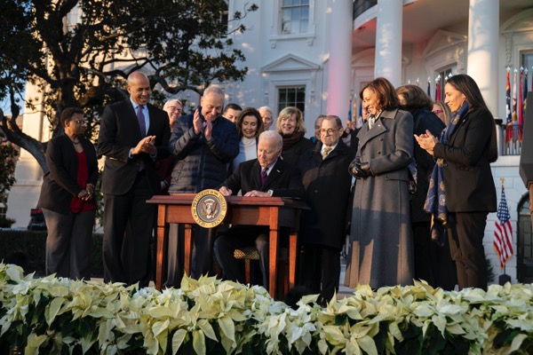 Biden signs same-sex marriage protections into law