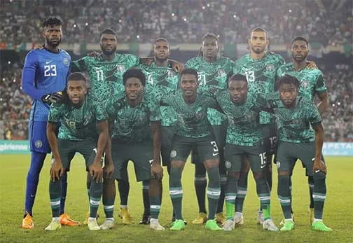 Nigeria sink deeper as Morocco jump to 11th in FiFa rankings