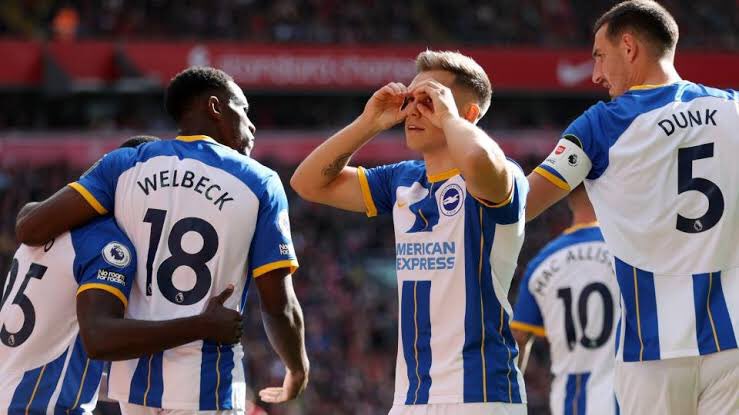 Breaking: Brighton thrash Liverpool 3-0