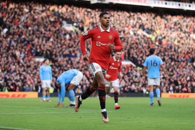 Rashford scores as Man United beat Man City 2-1