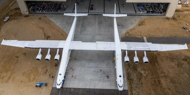 The world’s biggest plane has wings longer than a football field