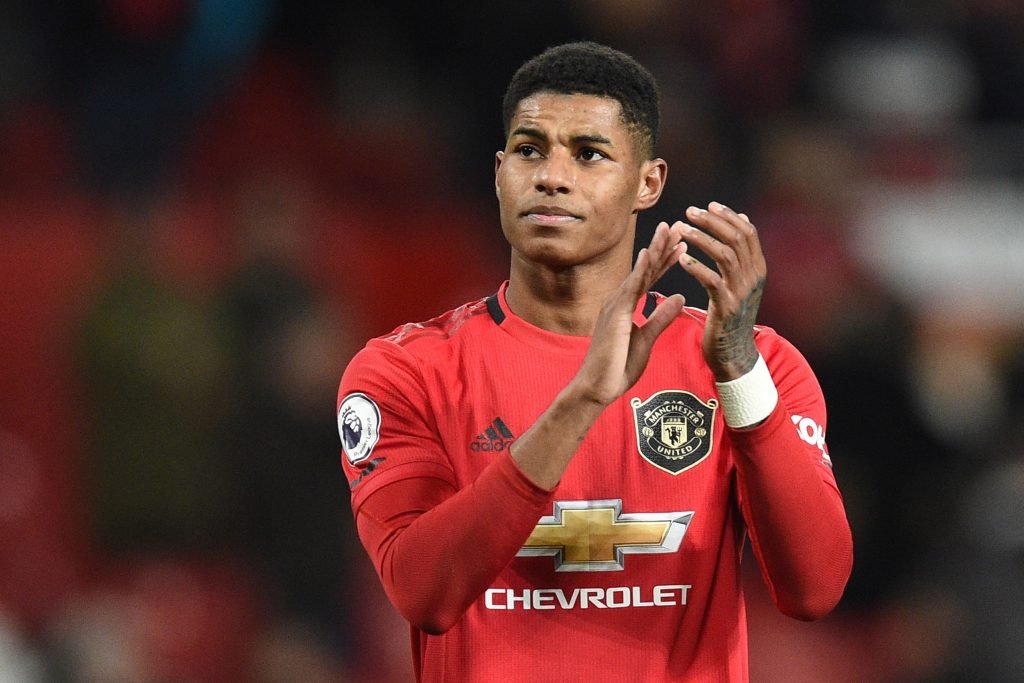Rashford strikes as Man U outclass Forest in first leg