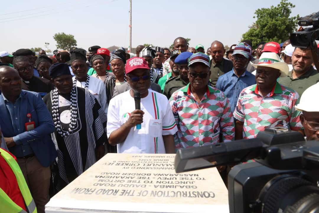 Senators Suswam, Jev inaugurate Ortom’s projects in Gina LGA
