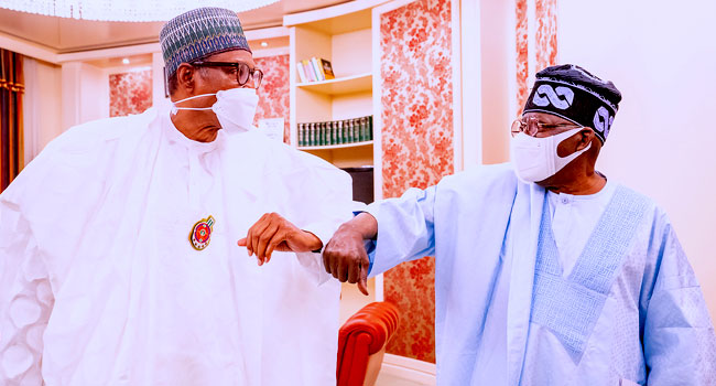 President-elect visits Buhari, presents Certificate of Return