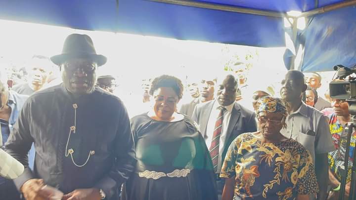 PHOTOS: Jonathan, Patience, mother vote in Otueke