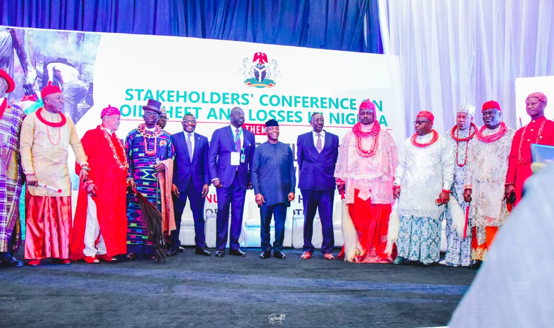 Oil theft: Osinbajo tasks stakeholders on addressing criminality