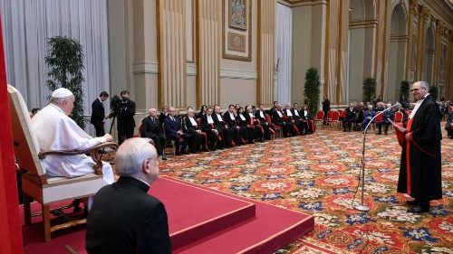 Pope opens Vatican judicial year: There is no peace without justice