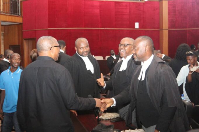 PHOTOS: Obi in court over BVAS inspection