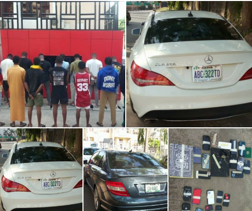 EFCC arrests 21 alleged yahoo boys in Abuja