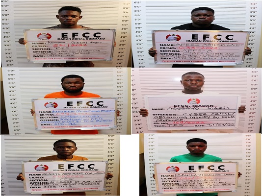 37 internet fraudsters jailed in Ogun, Oyo, Osun