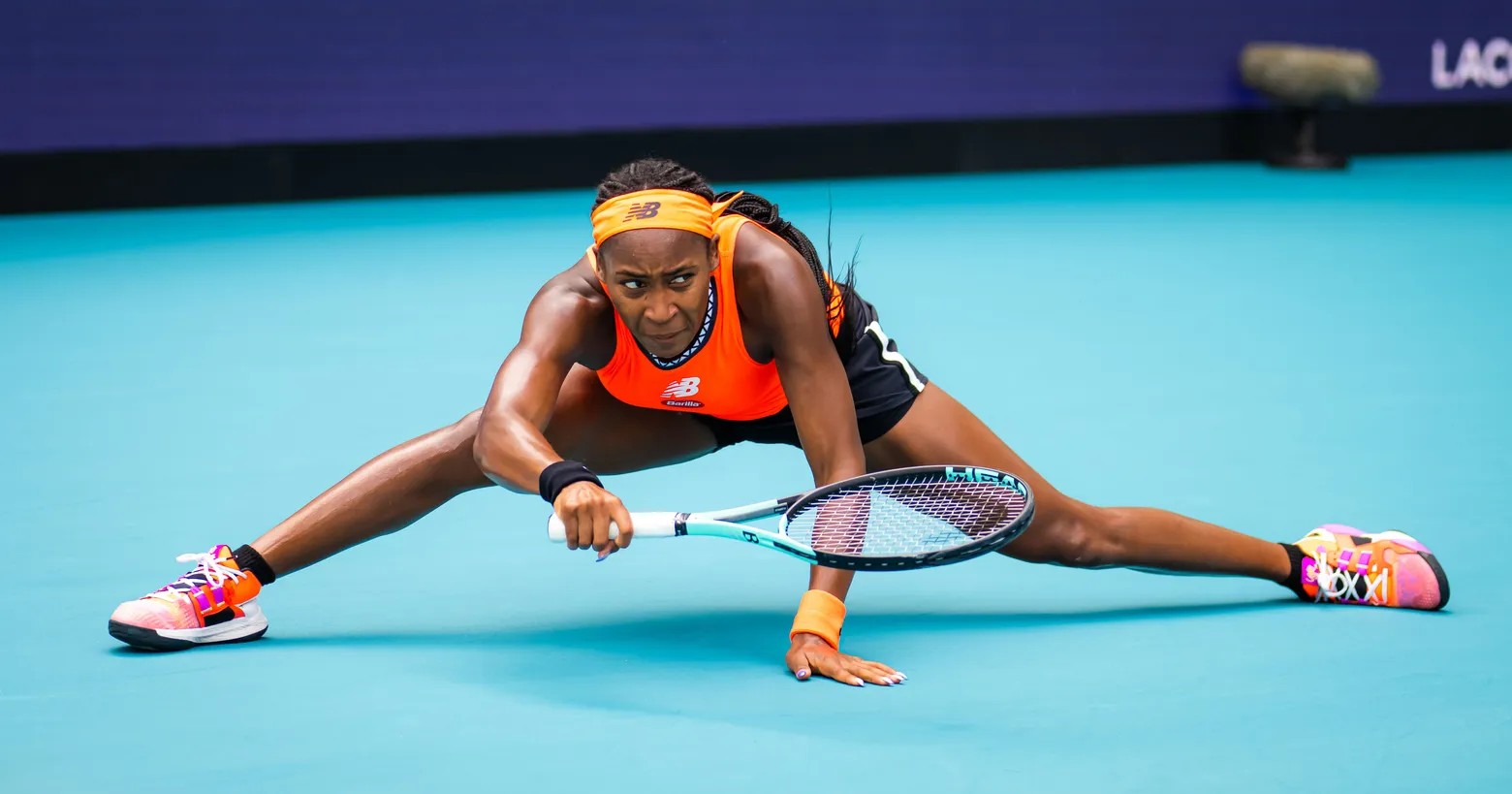 Gauff vows to break out of defensive shell after Miami loss