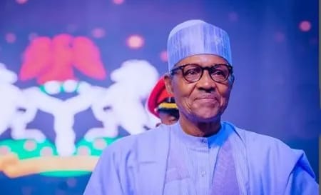 Buhari salutes CNS, Awwal Gambo, at 57