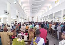 Owo Catholic Church reopens 10 months after gunmen attack