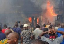 Queens College Lagos gutted by fire