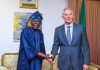 Tinubu meets Tony Blair in Abuja