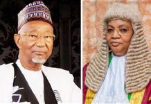 I never compromised my oath of office to favour any party- Justice Bulkachuwa responds to husband’s comment she helped senators while in office