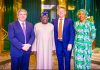 Tinubu meets ExxonMobil executives at Villa