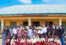 Abumet donates classroom furniture to FCT school