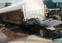 Speeding tanker driver rams into vehicles, kills man in Anambra – FRSC