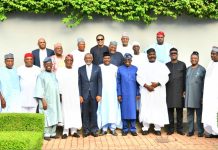 Developing: Ingenious President Tinubu meets Class of 1999 Governors