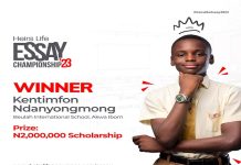 A’Ibom JSS 3 student wins N2m scholarship in Heirs Life competition