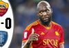 Roma defeat Empoli 7-0 in first win of season