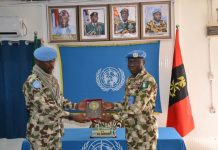 UNISFA acting HoM/FC praises Nigerian contingent