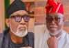 Fasoranti, Falae, others intervene in Akeredolu, Aiyedatiwa’s feud