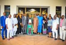 Sports minister, John Enoh congratulates First Lady, Remi Tinubu, on award