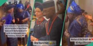 VIDEO: Okonjo-Iweala dances at son’s wedding in Germany
