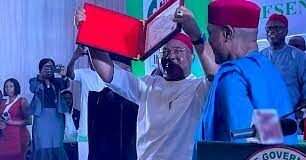 Uzodimma receives certificate of return, says election “most peaceful’ in Imo