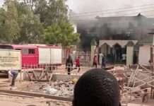 Fire guts “World Bank Project” in Damaturu, Yobe State