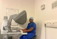 Dr. Oladejo Olaleye heads Robotic Surgery for Head & Neck at University Hospitals of Leicester NHS Trust